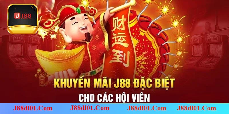 Ưu đãi J88 với cơ hội nhận thưởng hấp dẫn